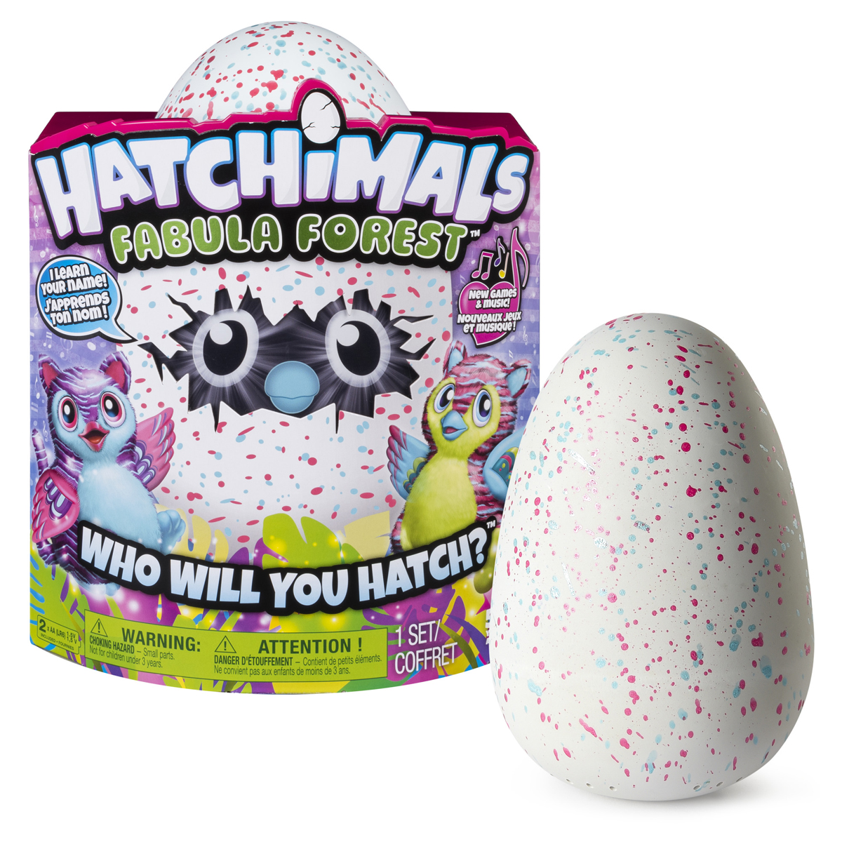 фото Hatchimals Интерактивный питомец вылупляющийся из яйца цвет розовый