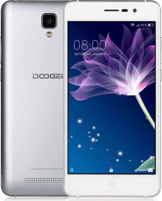 фото Смартфон Doogee X10 0,5 / 8 GB, серый, серебристый