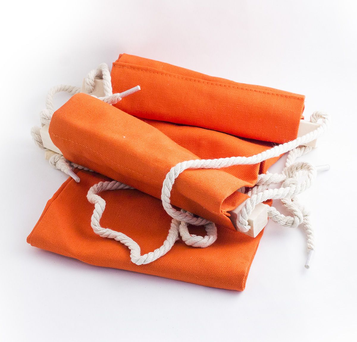 фото Гамак для ног "Эврика", цвет: оранжевый, 62 х 17 х 2 см