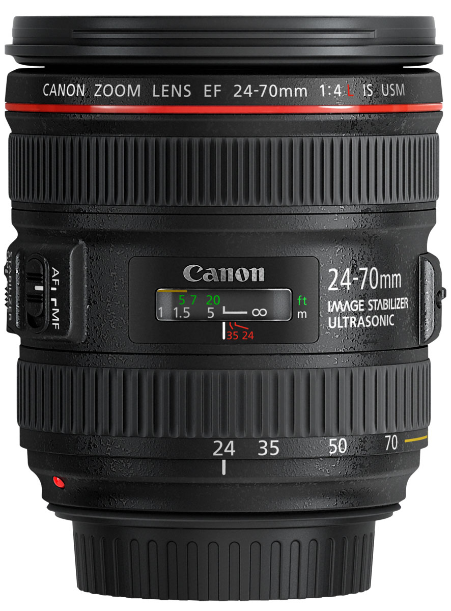 фото Объектив Canon EF 24-70 mm 4L IS USM, Black