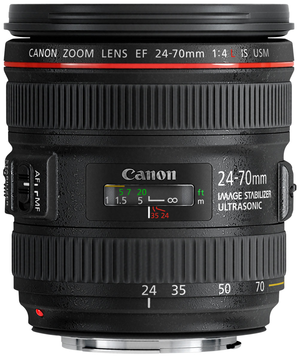 фото Объектив Canon EF 24-70 mm 4L IS USM, Black