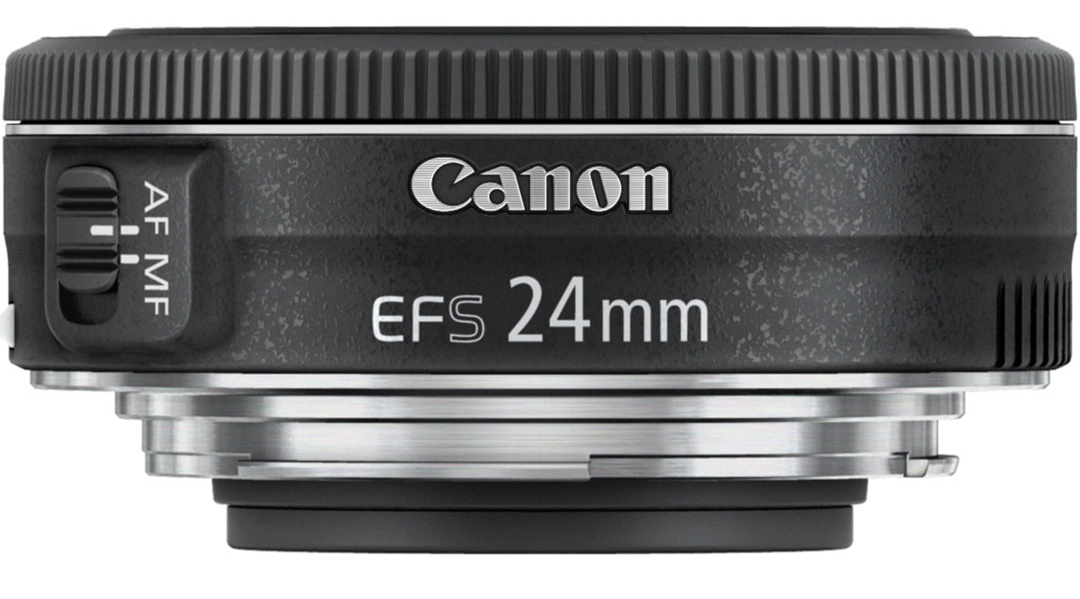 фото Объектив Canon EF-S 24 mm 2.8 STM, Black