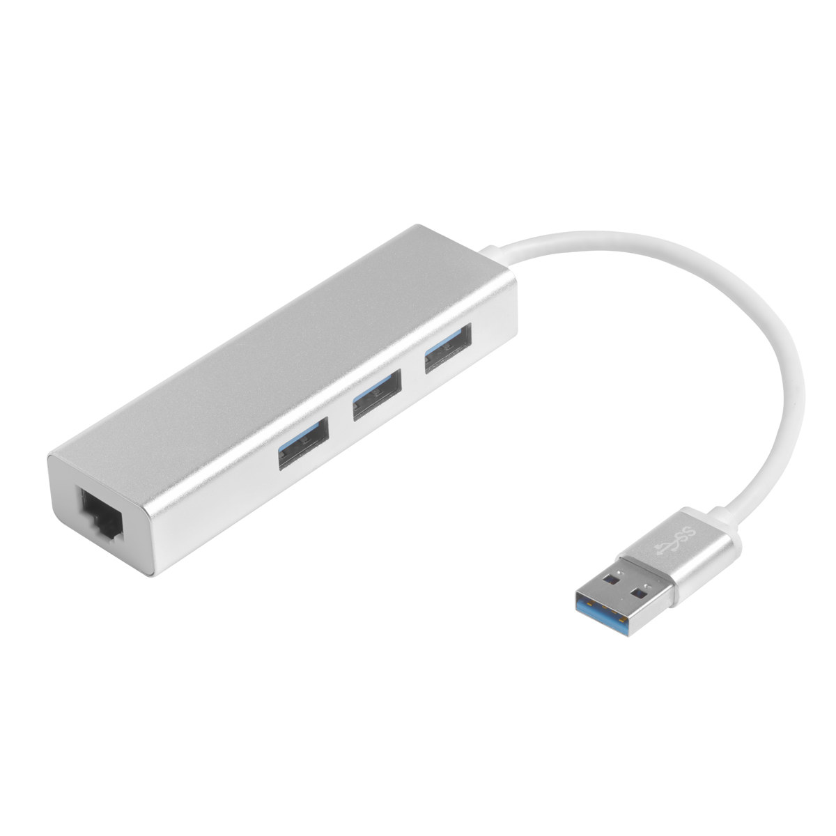 Характеристики USB Hub  USB 3.0 на 3 порта GCR 10/100Mbps .