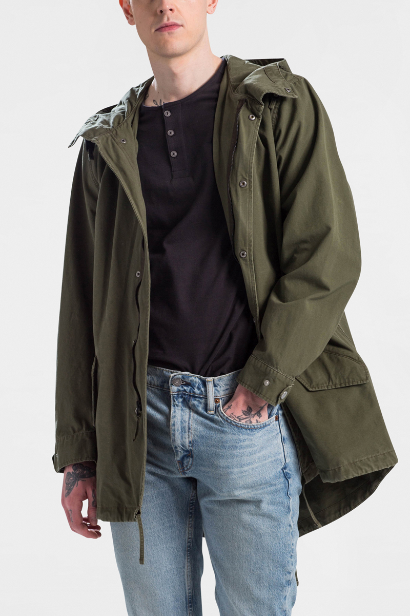 Lightweight Fishtail Parka Jacket Levis