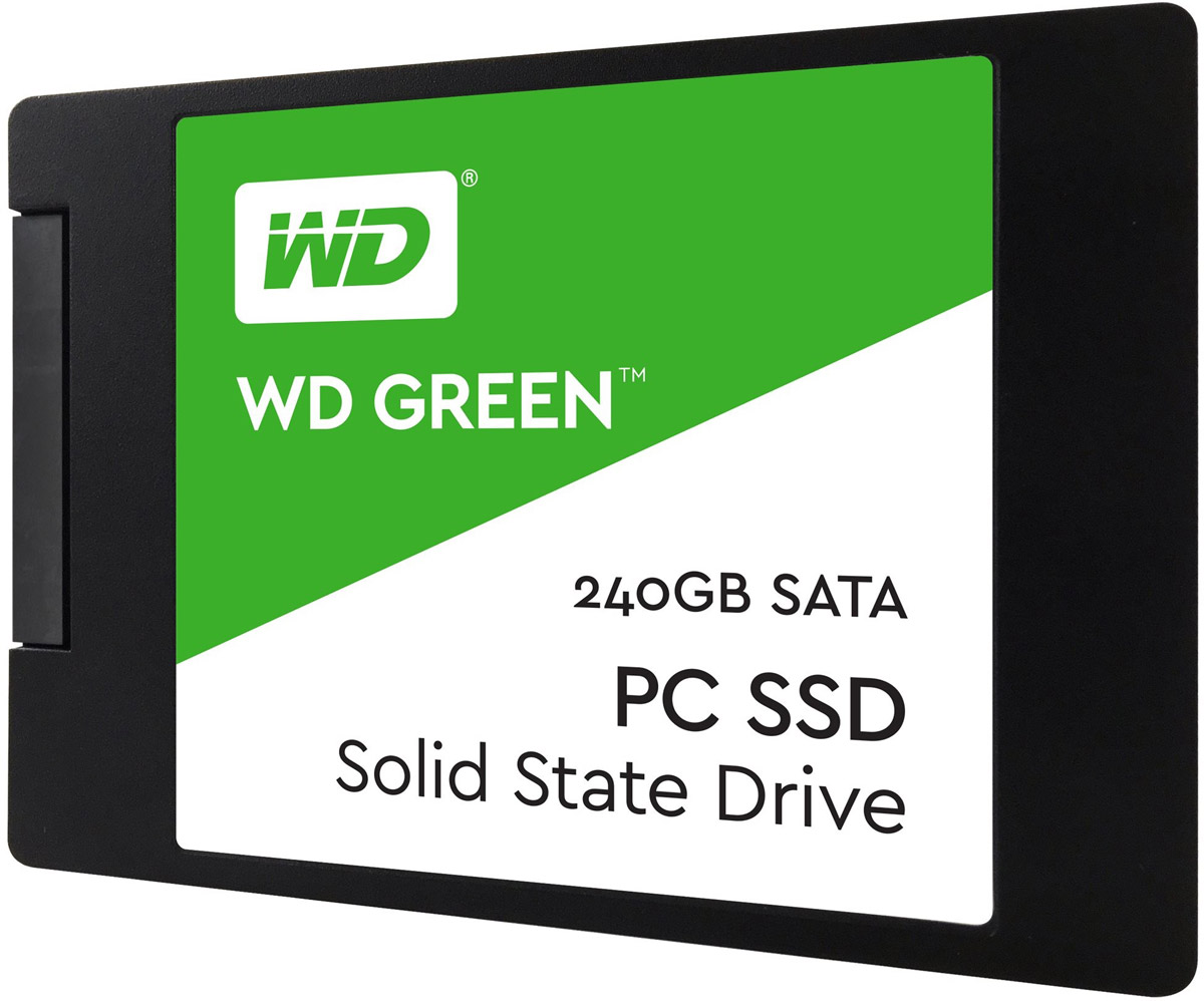 фото SSD диск SSD диск WD Green 2,5" 240GB (WDS240G2G0A)