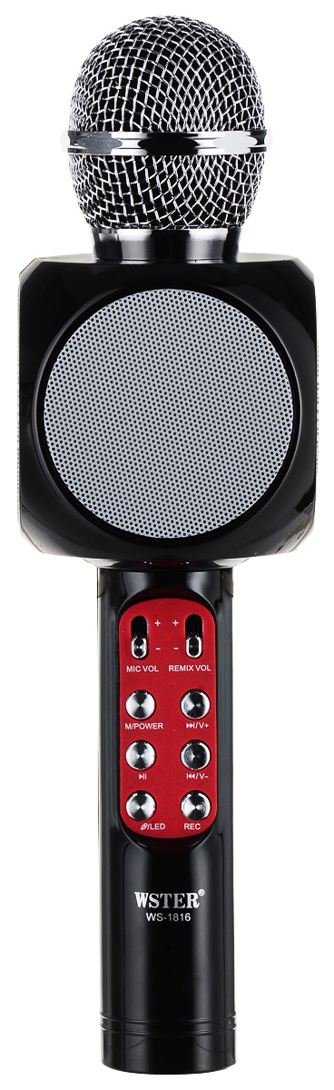 фото Караоке микрофон Karaoke Boom KB-WS1816RU, Black