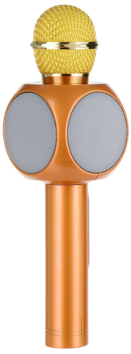 фото Караоке микрофон Karaoke Boom KB-WS1816RU, Gold