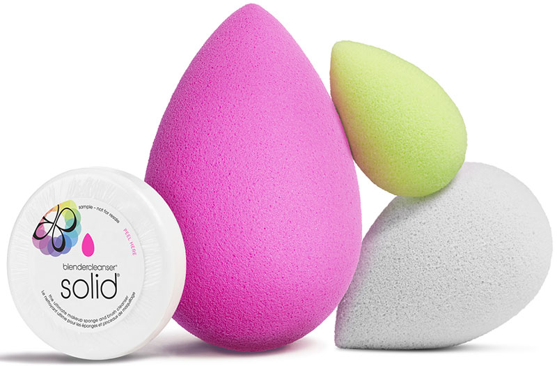 фото Beautyblender Набор косметический all.about.face set: Спонж Beautyblender original + Спонж Micro.mini + Спонж Beauty.blusher + Мини-мыло Blendercleanser