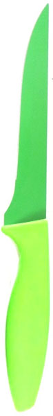 фото Нож кухонный "Miolla", цвет: зеленый, длина лезвия 15 см