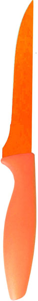 фото Нож кухонный "Miolla", цвет: оранжевый, длина лезвия 15 см