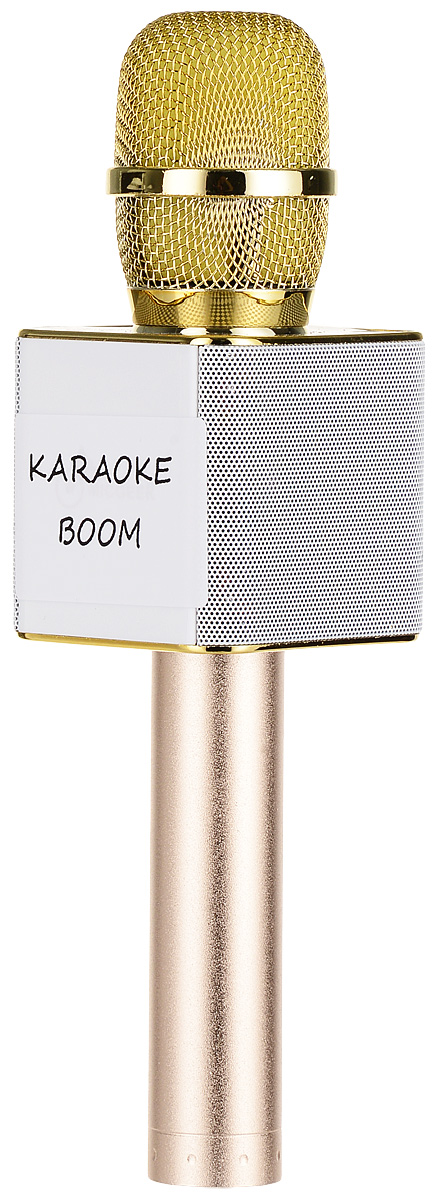 фото Караоке микрофон Karaoke Boom KB-09RU, Gold