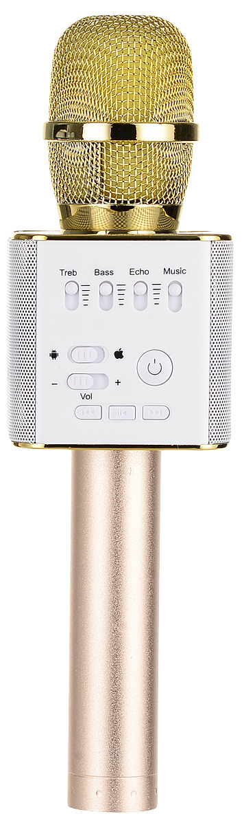 фото Караоке микрофон Karaoke Boom KB-09RU, Gold