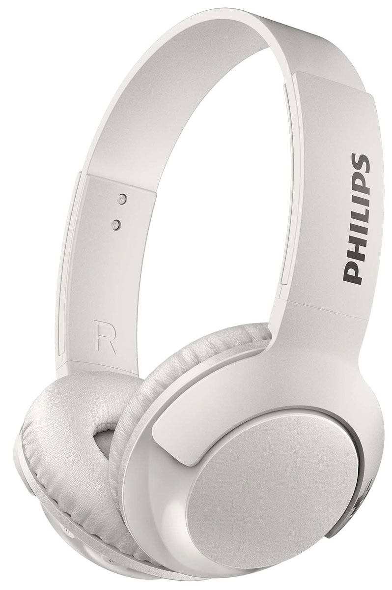 фото Беспроводные наушники Philips SHB3075 Bass+, белый