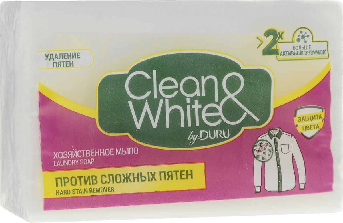 Мыло хозяйственное duru clean white