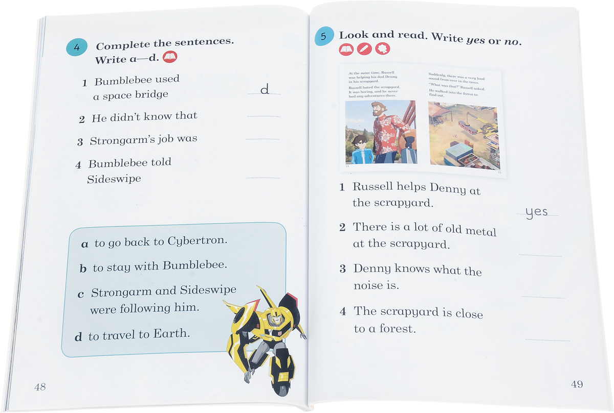 фото Transformers: A Fight with Underbite: Level 4 Ladybird books ltd