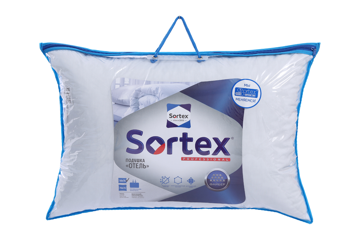 фото Подушка Sortex "Professional", наполнитель: силиконизированное волокно, 50 x 70 см