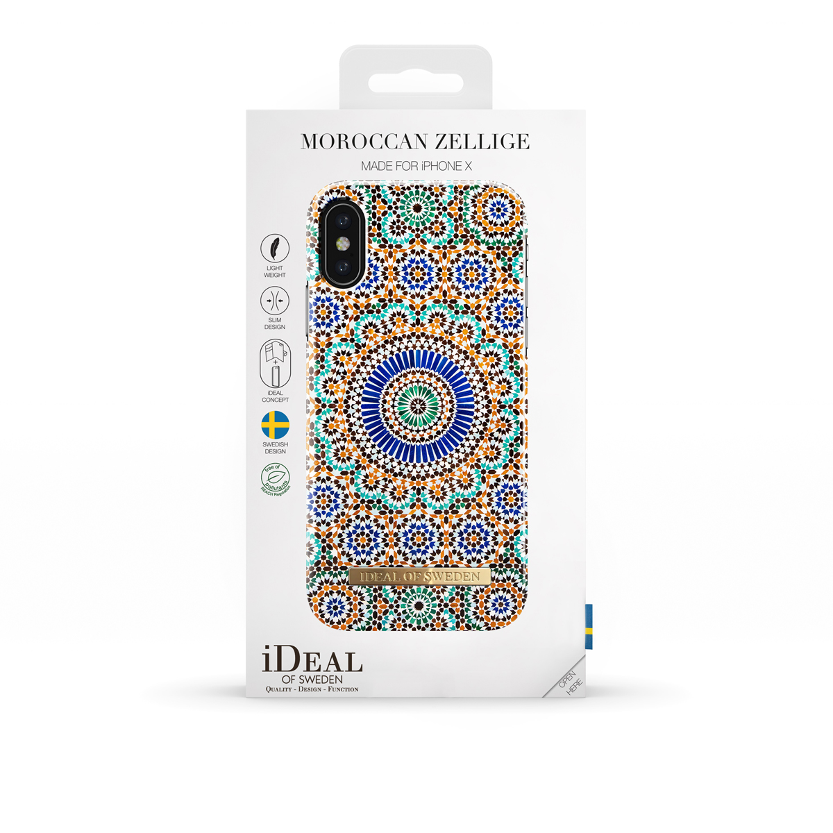 фото Клип-кейс iDeal для iPhone X Moroccan Zellige (IDFCS17-I8-54)