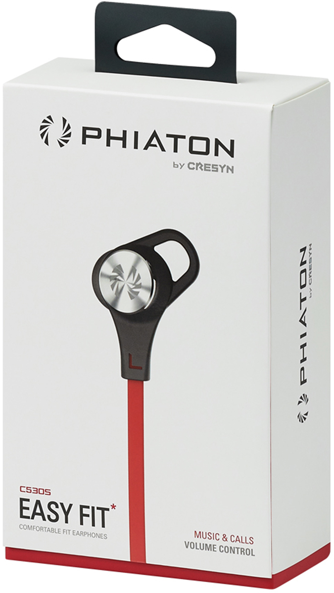 фото Phiaton C530S mic, Red наушники