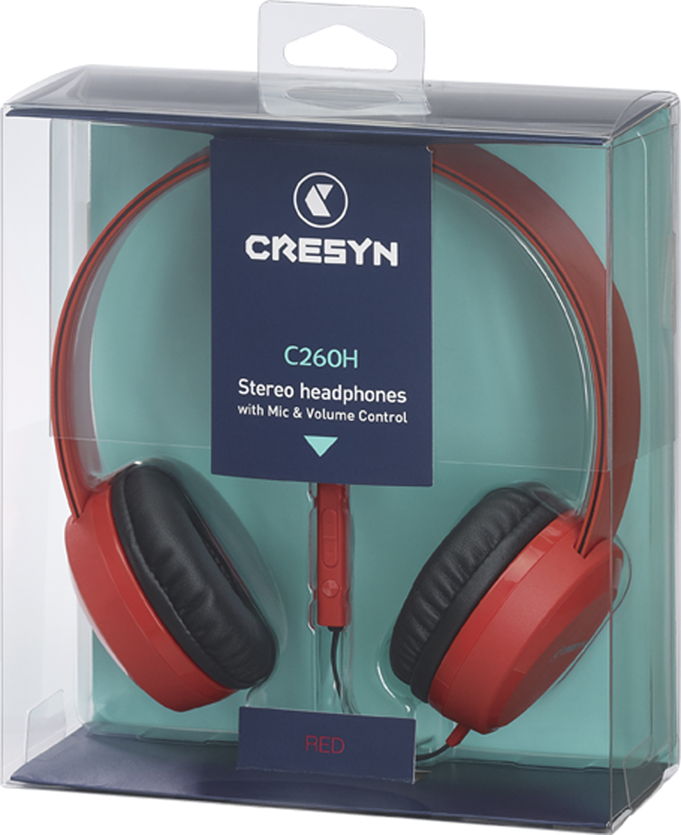 фото Cresyn C260H mic, Red наушники