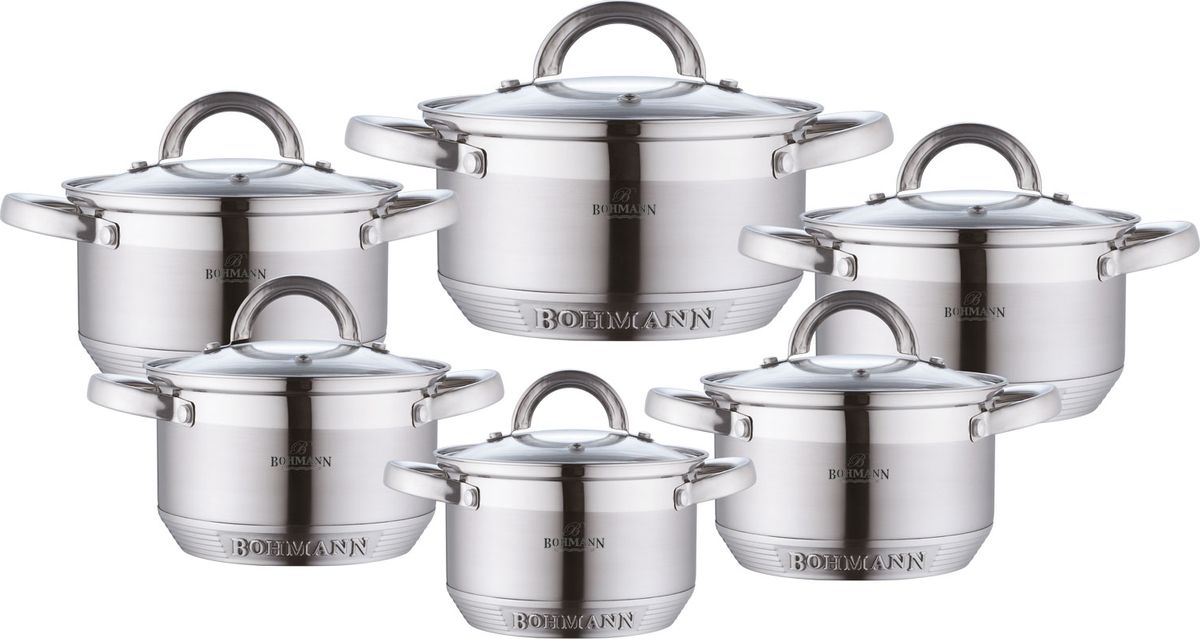 фото Набор посуды "Bohmann", 12 предметов. 0717BH