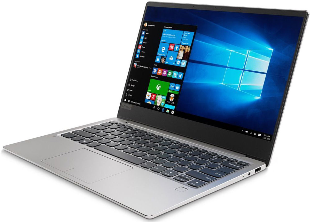 фото Ноутбук Lenovo IdeaPad 720S-13IKBR, 81BV0006RK, 13.3", серебристый