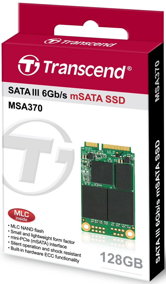 фото SSD диск Transcend MSA370 128GB (TS128GMSA370)