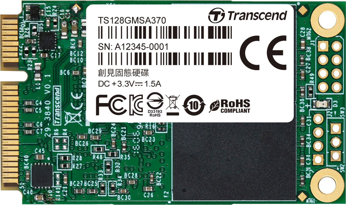 фото SSD диск Transcend MSA370 128GB (TS128GMSA370)