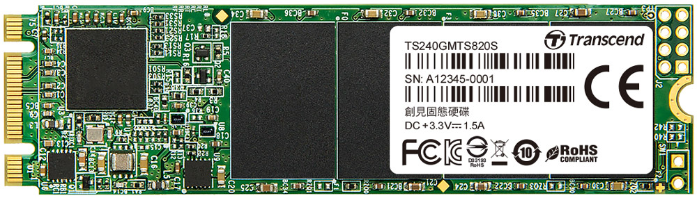 фото SSD диск Transcend MTS820S 240GB (TS240GMTS820S)