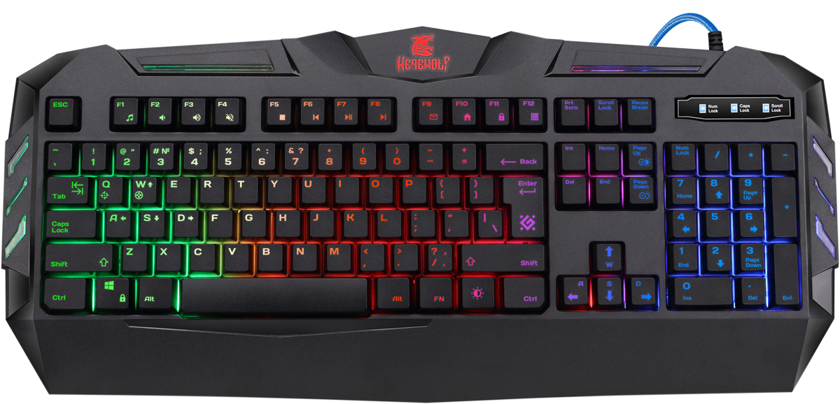 Игровая клавиатура  Chimera GK-280DL RU, черный