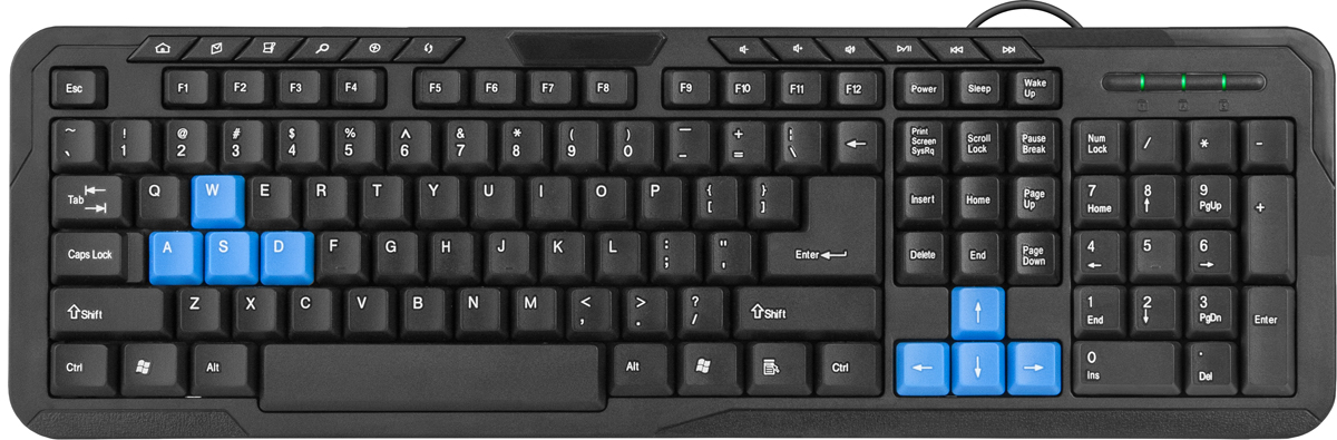 Клавиатура Defender HM-430 RU, Black