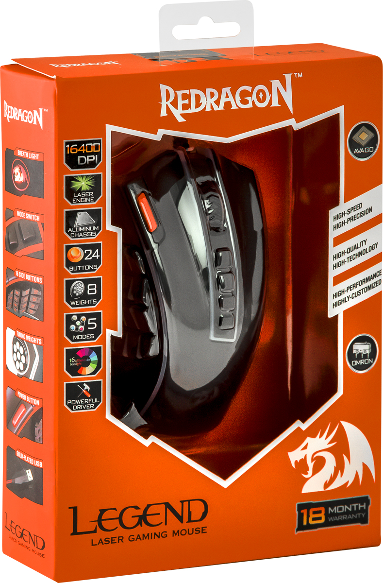 фото Игровая мышь Redragon Legend