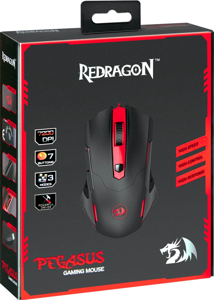 фото Игровая мышь Redragon Pegasus оптика,7кнопок,7200dpi