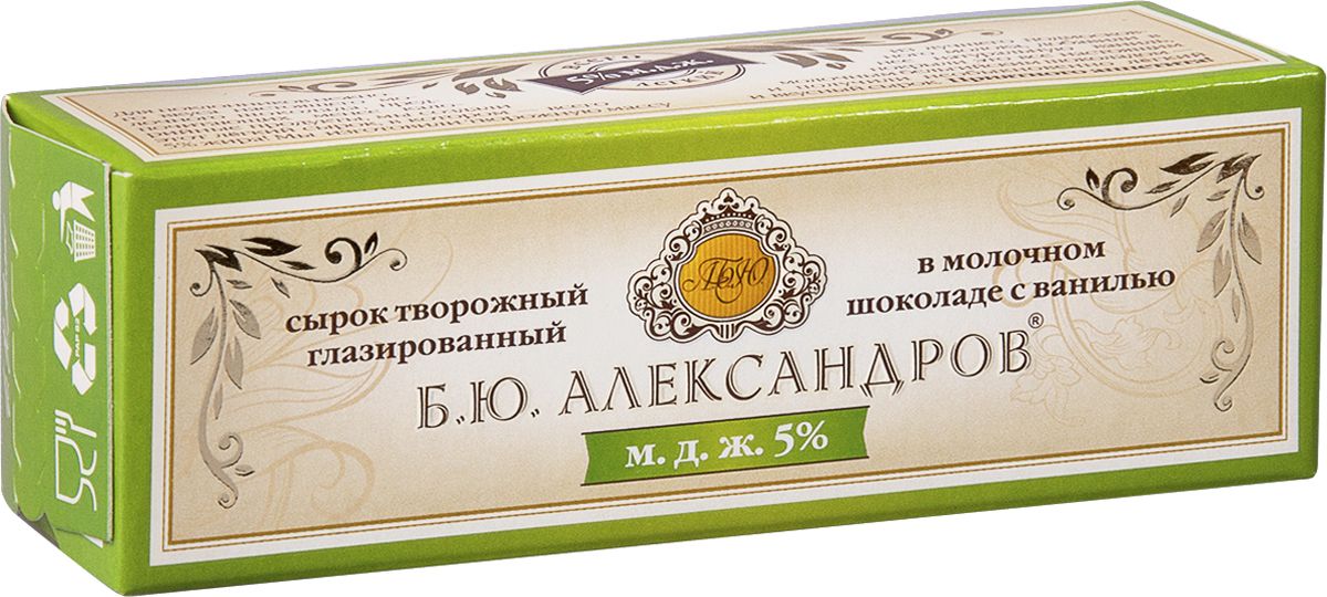 фото Б.Ю.Александров Сырок в молочном шоколаде 5%, 50 г