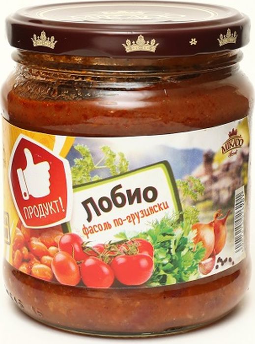 все цены на Mikado Лобио фасоль по-грузински, 450 г онлайн