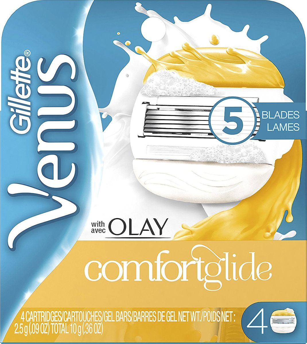 фото Сменные кассеты для бритья VENUS&OLAY, 2 шт Gillette venus