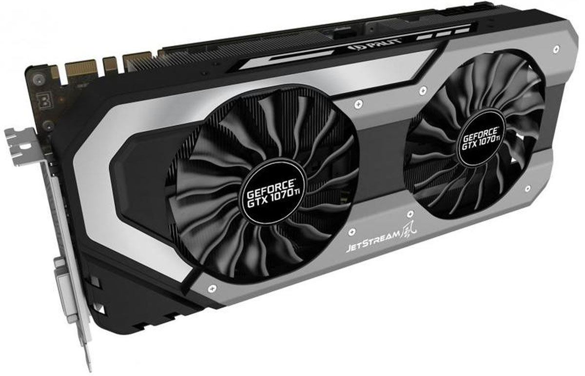 фото Видеокарта Palit GeForce GTX 1070 Ti Super JetStream 8GB, NE5107TP15P2-1041J