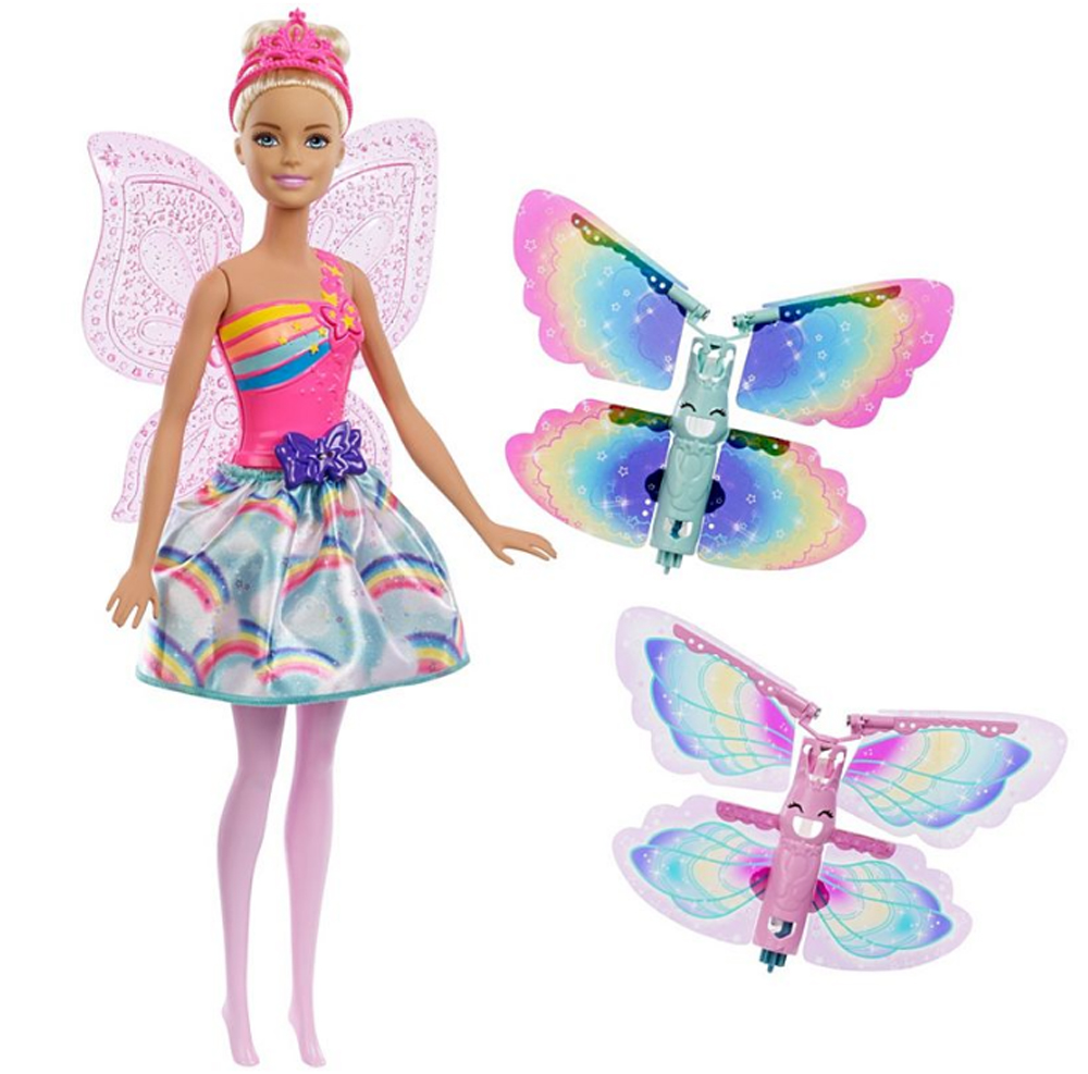 Barbie Кукла Фея с летающими крыльями