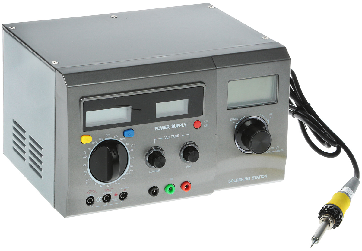 Rexant ZD-8901 многофункциональная цифровая паяльная станция
