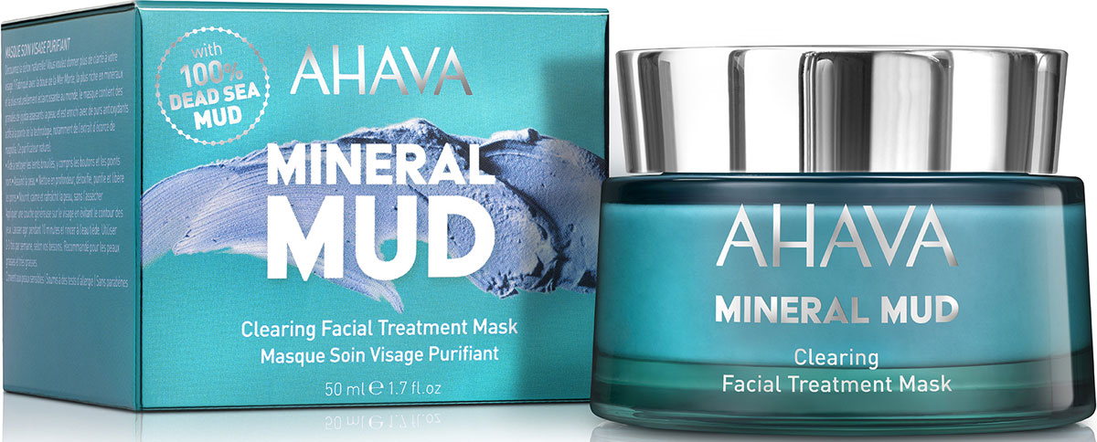 Ahava Очищающая детокс-маска для лица Mineral Mud Masks, 50 мл