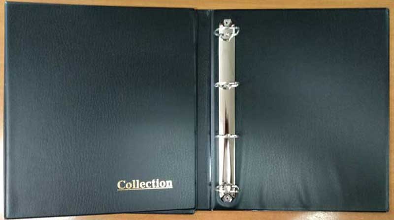 фото Альбом для коллекционирования Coinsmoscow "Collection. Optima", без листов, цвет: черный. АМ-1