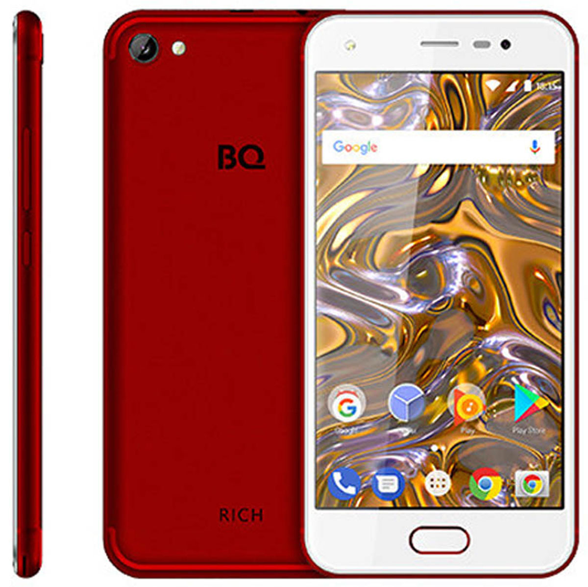 фото Смартфон BQ 5012L Rich, 8 ГБ, красный Bq mobile