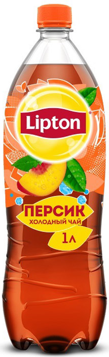 фото Lipton Ice Tea Персик холодный чай, 1 л