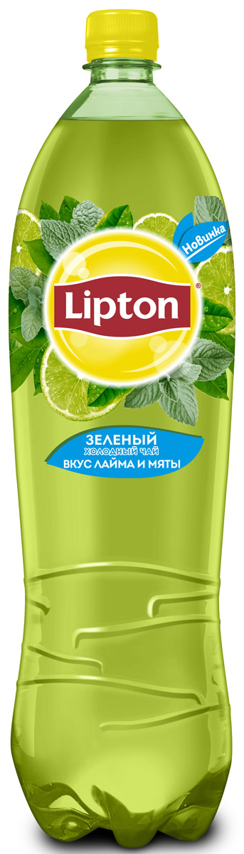 фото Lipton Ice Tea Лайм-Мята холодный чай, 1,5 л