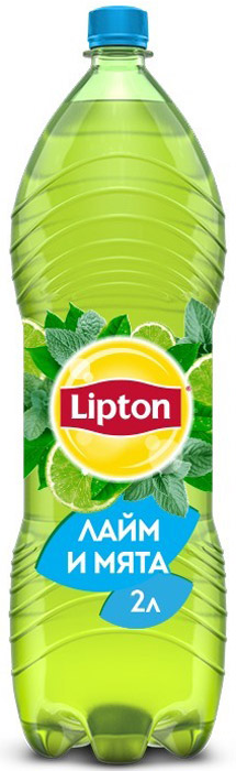 фото Lipton Ice Tea Лайм-Мята холодный чай, 2 л