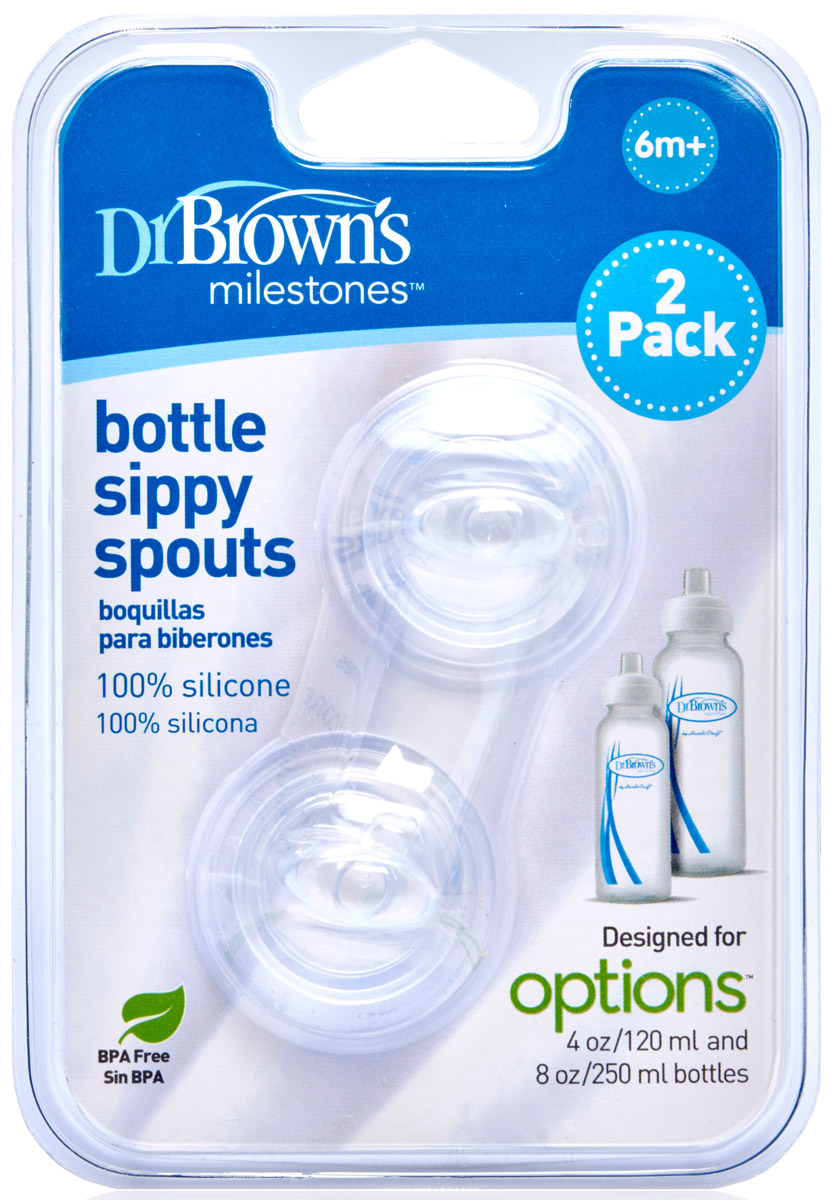 фото Dr. Brown's Соска-носик для бутылочки с узким горлышком 2 шт