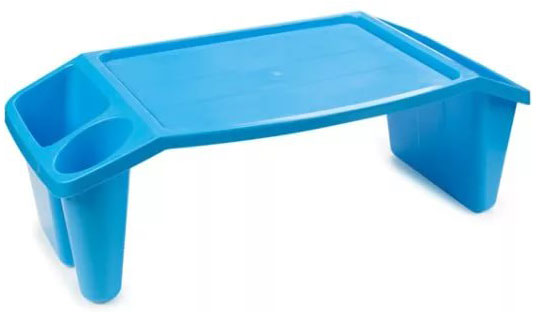фото Подставка-столик универсальная "Berossi", цвет: голубой, 58,5 х 30,7 х 20,7 см