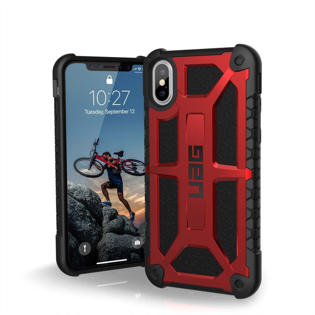 фото UAG Monarch чехол для Apple iPhone X, Red