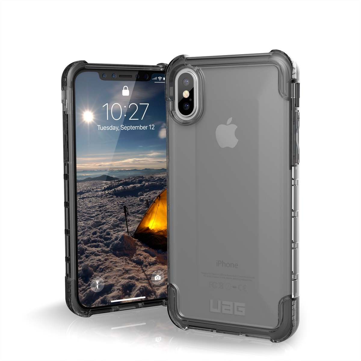 фото UAG Plyo чехол для Apple iPhone X, Grey