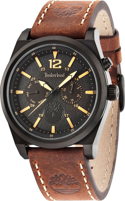 фото Часы наручные мужские Timberland, цвет: коричневый. TBL.14642JSB/02