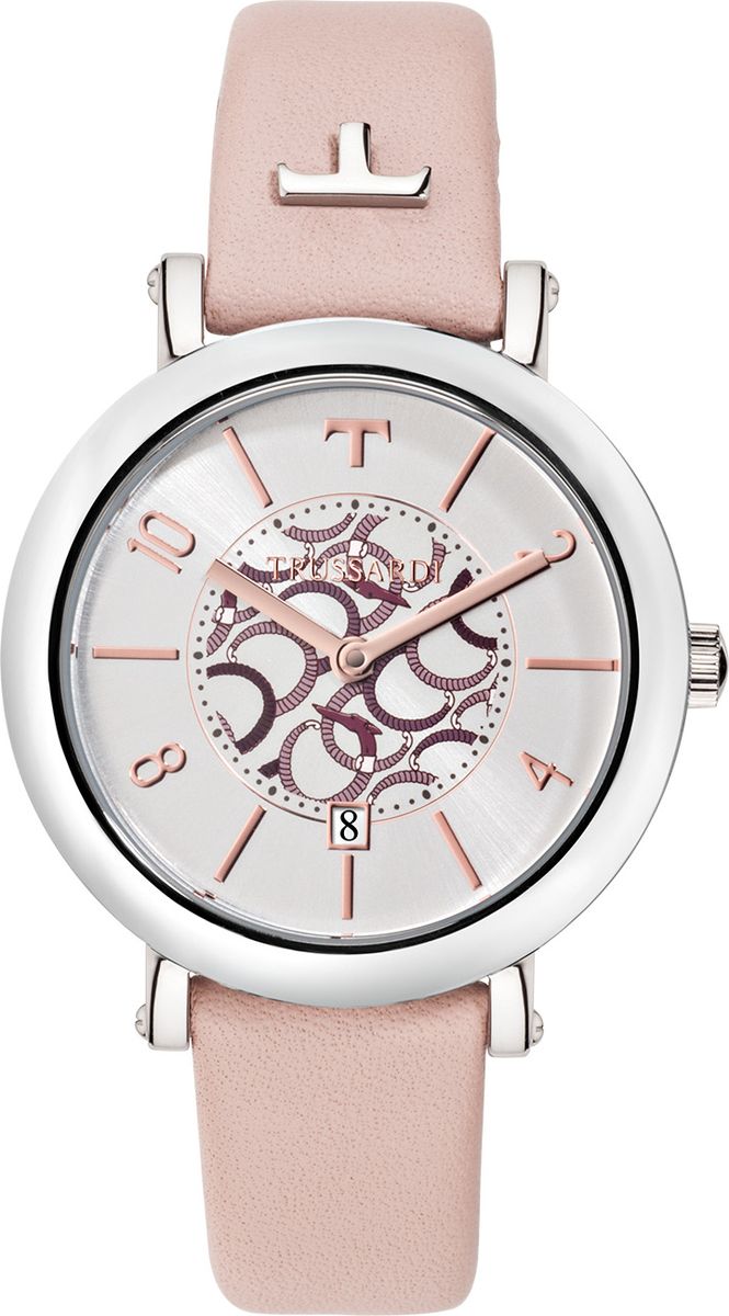 Часы наручные женские Trussardi Lady, цвет: розовый. R2451103505